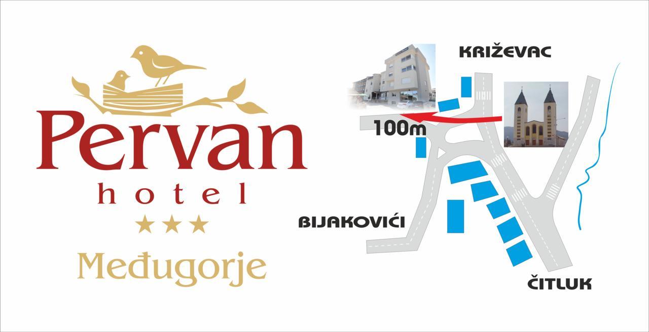 Hotel Pervan Меджугорье Экстерьер фото